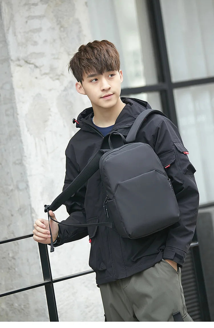 Stylish Mini Canvas Backpack for Men | Waterproof Rucksack