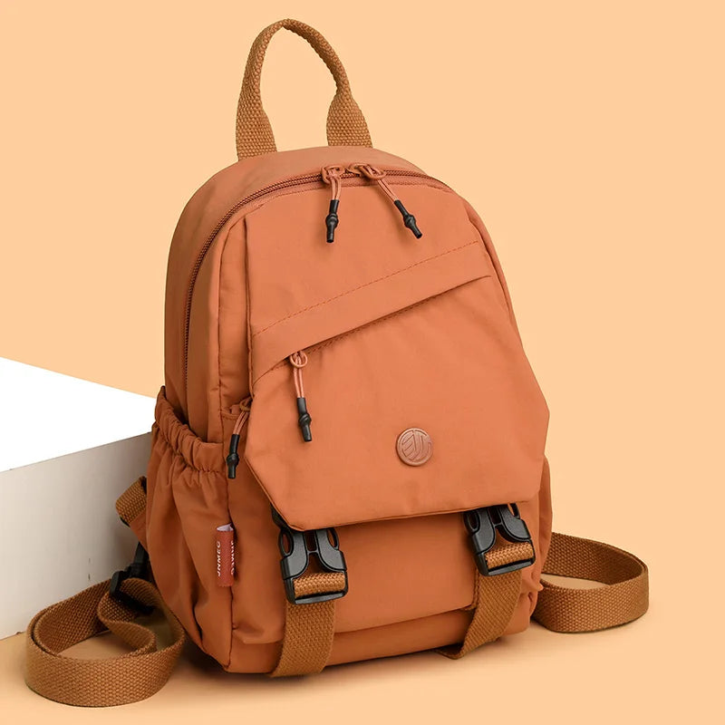 Unisex Lightweight School Backpack | Water-Resistant Nylon Bag