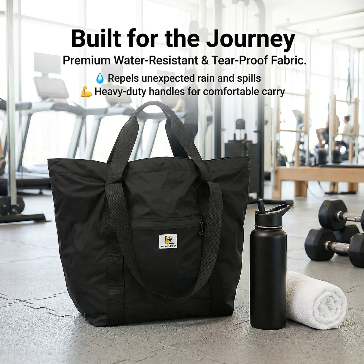 Foldable Travel Bag | Multifunctional Tote for Fitness & Swim