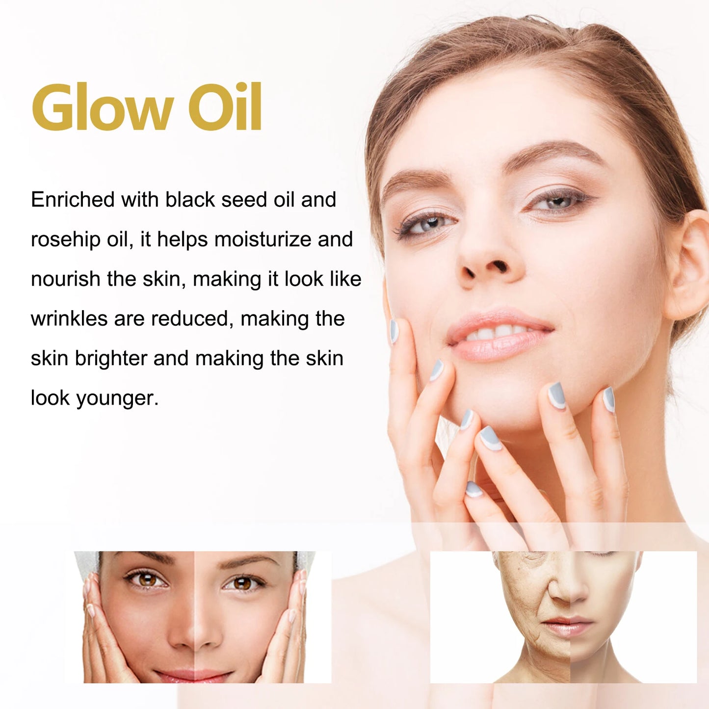 Anti-Aging Facial Oil | Hydrating Moisturizer & Wrinkle Reducer