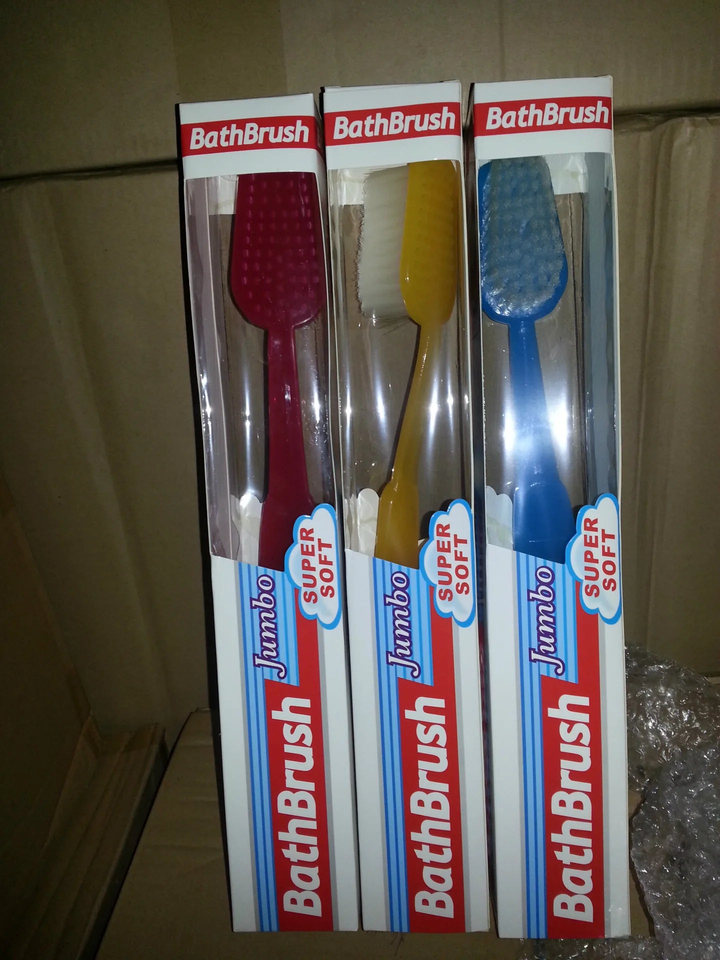 Large Long-Handle Shower & Bath Brush | Soft Bristle Cleaning Tool