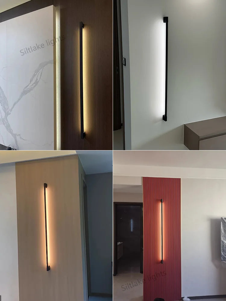 Lámparas de pared LED nórdicas modernas | Elegante decoración de iluminación interior