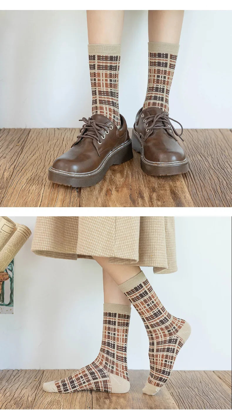 Fashionable Cotton Socks for Autumn & Winter | Warm & Cozy Style