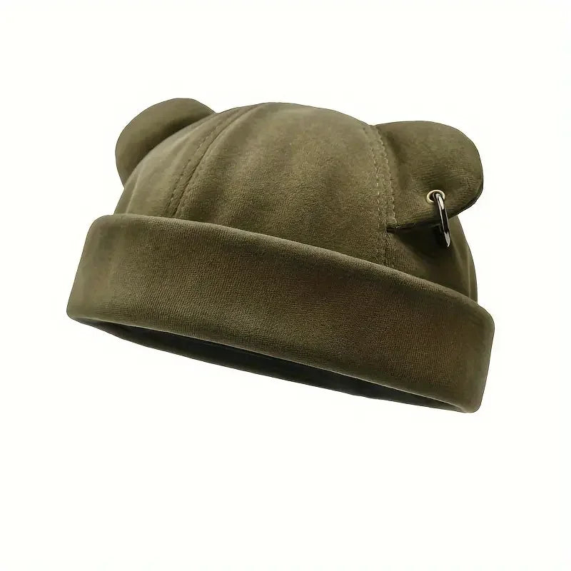 Unisex Cartoon Docker Brimless Beanie | Warm & Stylish Cap