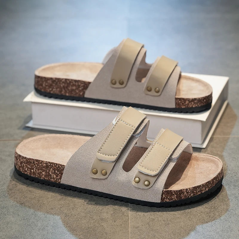 Men's Sandals, Fashionable and Versatile Casual Sandals for Couples, Suitable for Walking and Leisure, Suitable for Indoor and Outdoor Use, Beach-Friendly, Unisex, Suitable for All Seasons