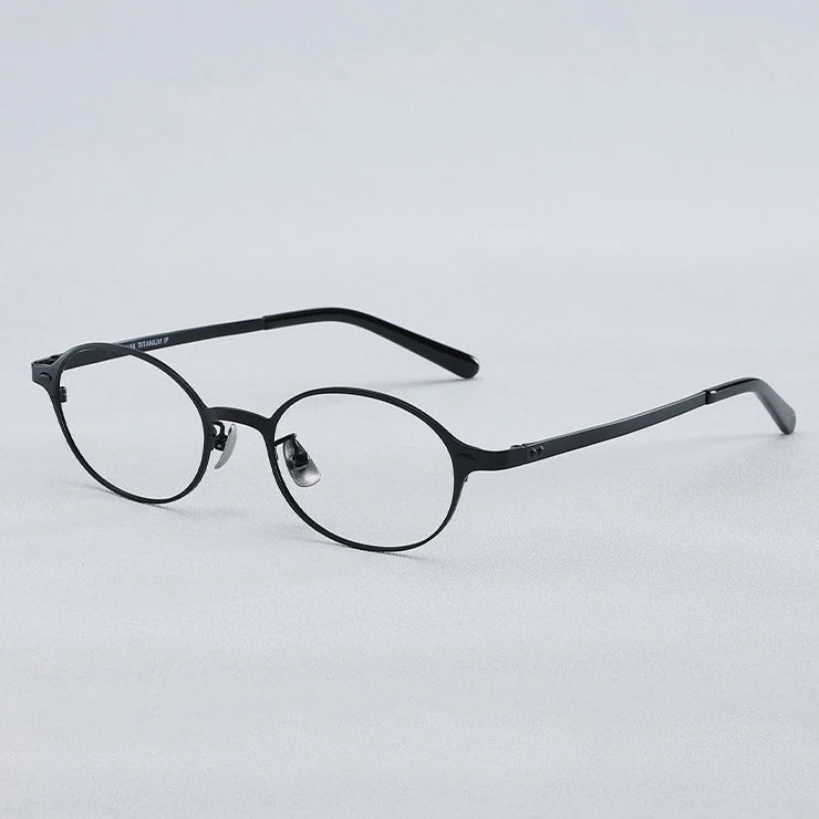 Oval Titanium Photochromic Sunglasses | Elegant Women's Eyewear