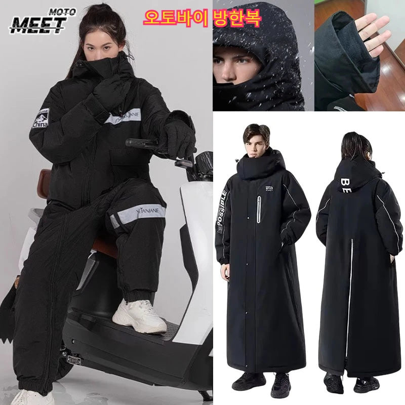 Winter Motorcycle Riding Jacket | Coldproof & Waterproof Gear