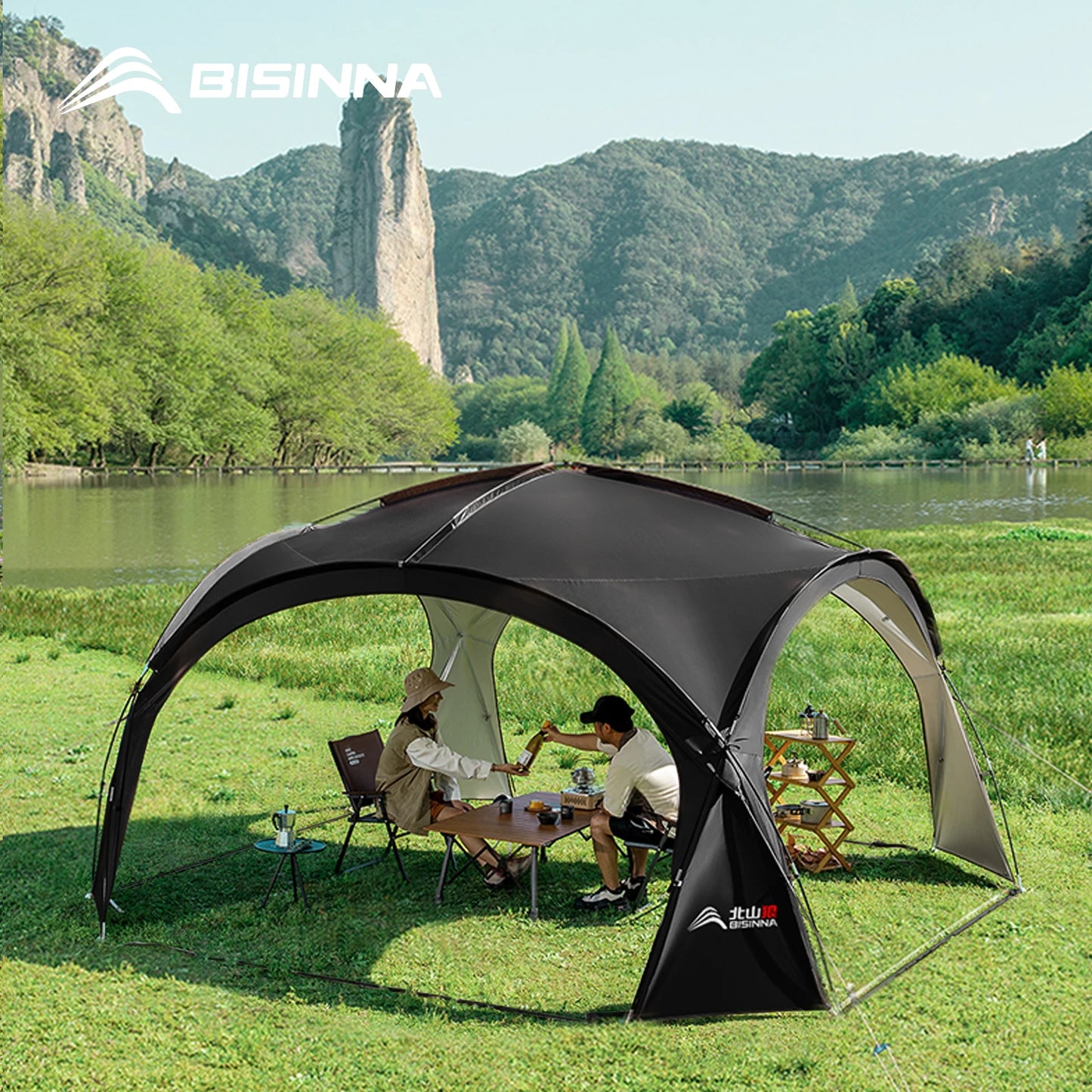 Luxury Outdoor Dome Tent | Spacious Round Canopy for Family