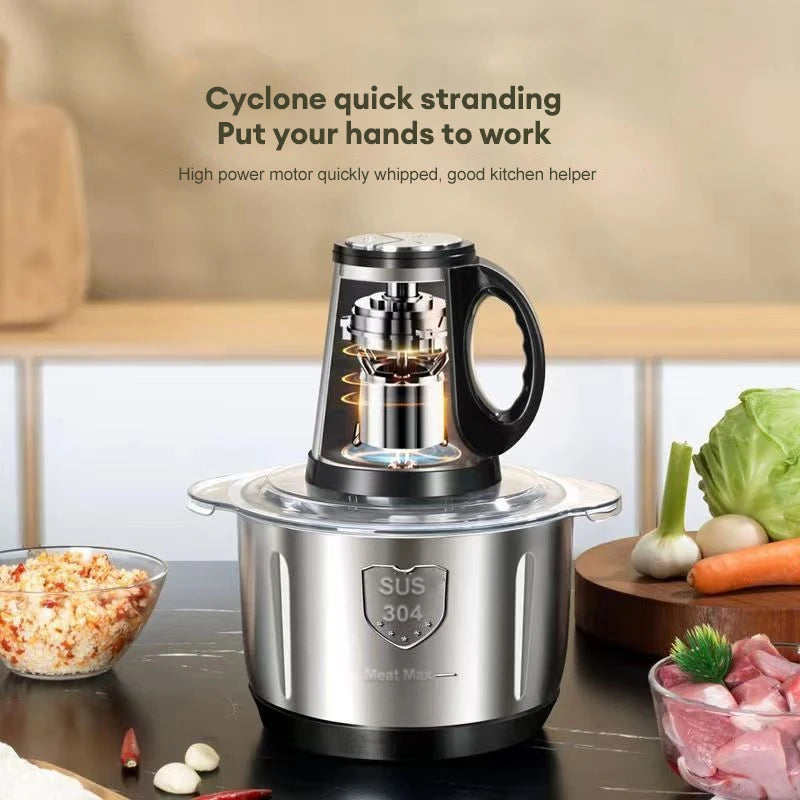 Electric Meat Mincer Grinder | Large Capacity Food Processor