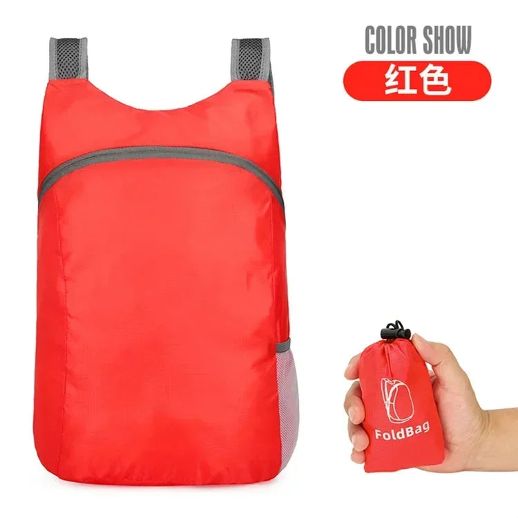 Lightweight Packable Backpack | Ultralight Travel Folding Bag