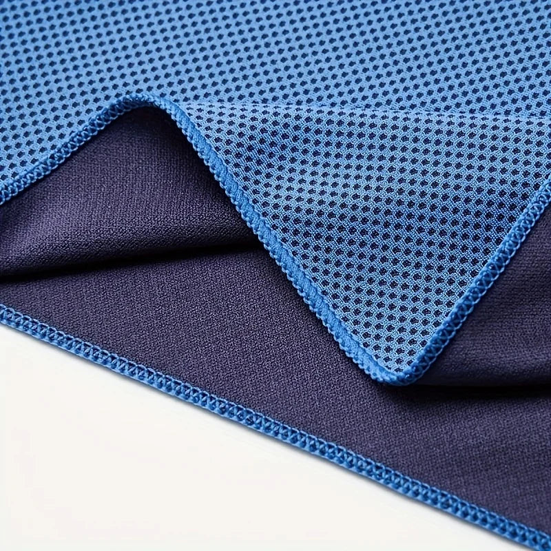Cooling Hoodie Towel for Beach, Gym, and Sun Protection