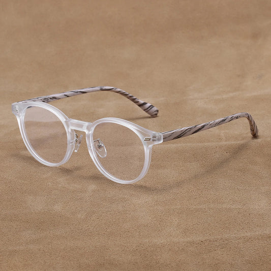 Gafas Redondas Vintage | Gafas Retro con Bloqueo de Luz Azul