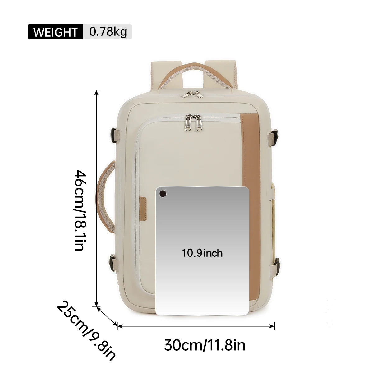 Large Capacity Versatile Backpack for Business & Travel