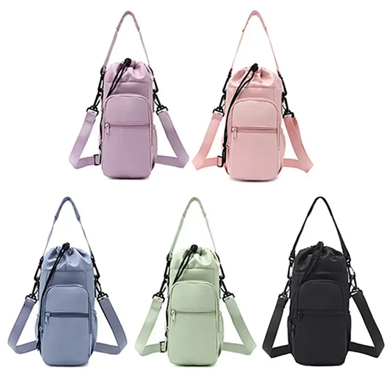 Portable Water Bottle Bag | Insulated Thermal Mugs with Strap