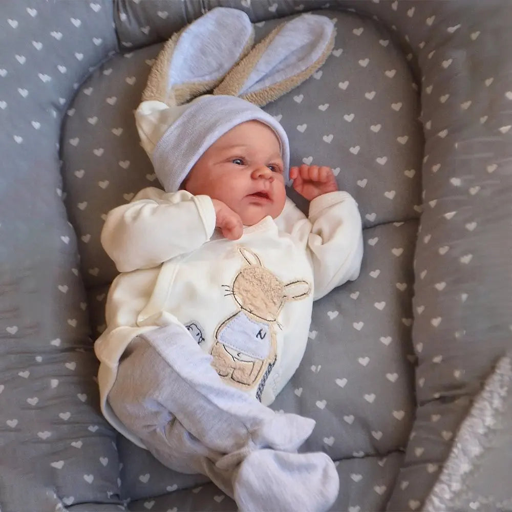 Muñeca Reborn Realista de 19 Pulgadas | Juguete de Arte Coleccionable Hiperrealista