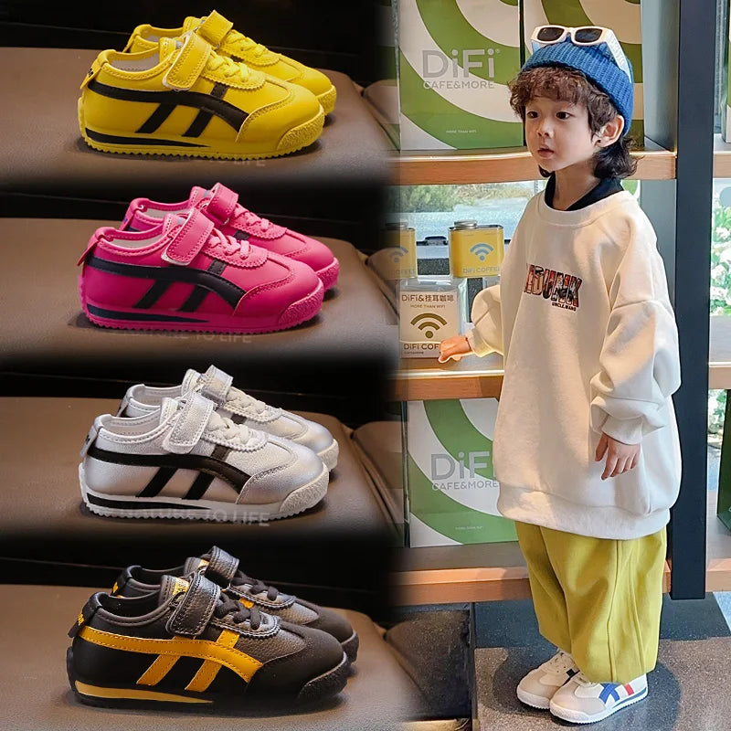 Children's Versatile Casual Shoes | Stylish Soft Soled Sneakers