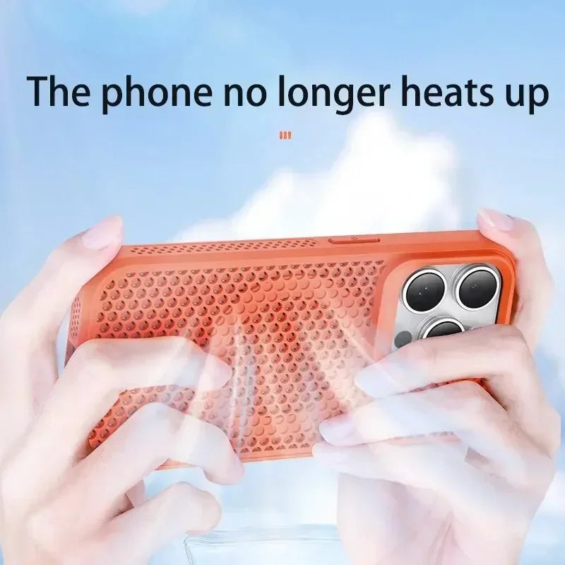 Cooling Heat Dissipation Phone Case | Magnetic Protection for iPhone