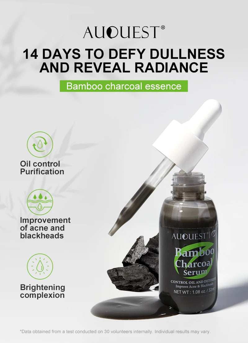 Bamboo Charcoal Face Serum | Oil Control & Pore Shrinkage