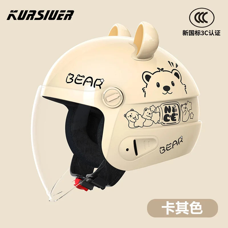 Casco Clásico Retro de Motocicleta Tipo Jet | Equipo de Seguridad Definitivo para Ciclistas