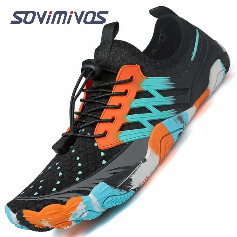 Men's Cross-Trainer | Barefoot & Minimalist Shoe | Zero Drop Sole | Wide Toe Box Women Upstream Swimming Shoes Beach Slippers