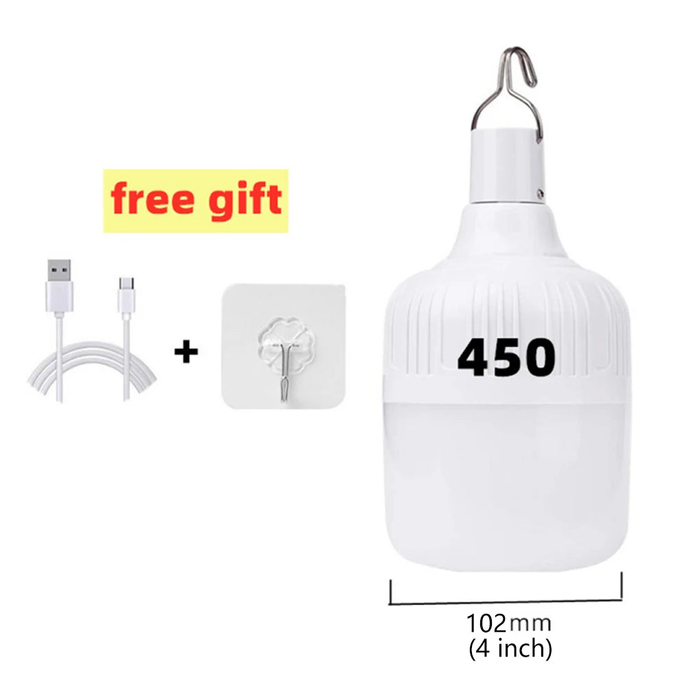 USB Rechargeable LED Emergency Lantern | Portable Outdoor Lighting