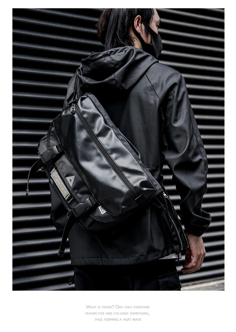 Waterproof Men Messenger Bag | Stylish Anti-Theft Crossbody Bag