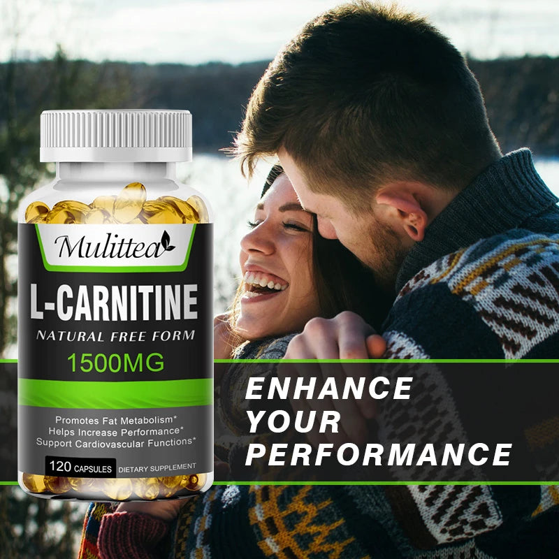 L-Carnitine Capsules for Fat Burning & Enhanced Focus