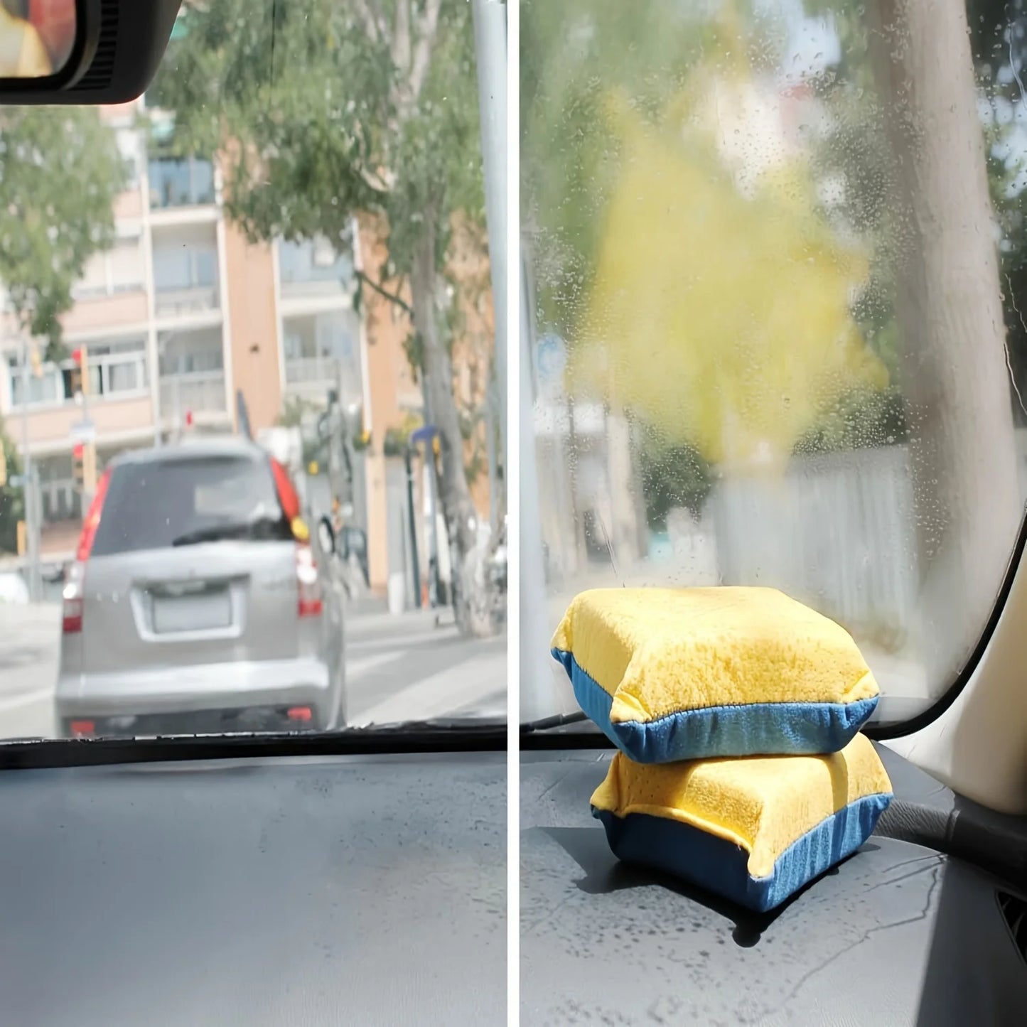 Large Super Absorbent Anti-Fog Sponge | Universal Cleaning Tool