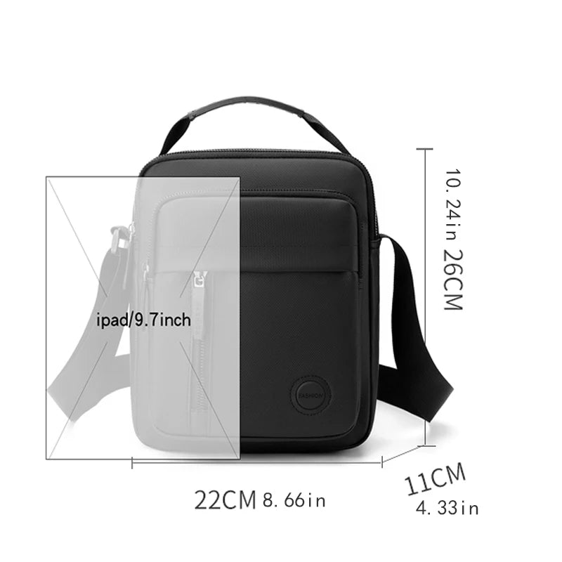 Durable Crossbody Bag | Adjustable Strap & Multi-Layer Design
