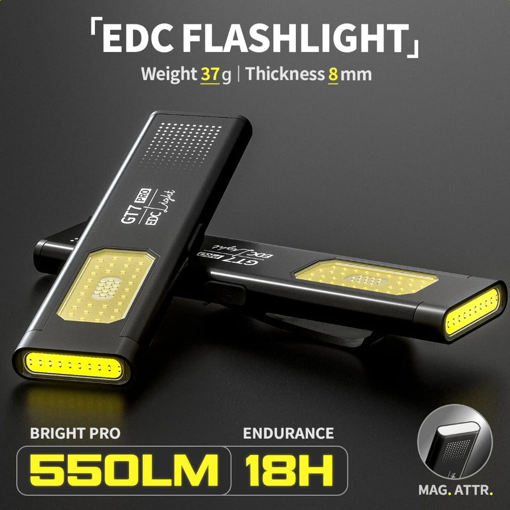 Multi-Functional LED Flashlight | Rechargeable Work Light & Camping Tool