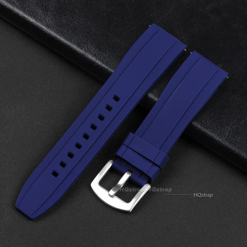 Quick Release Silicone Rubber Watch Strap | Soft Sports Watchband