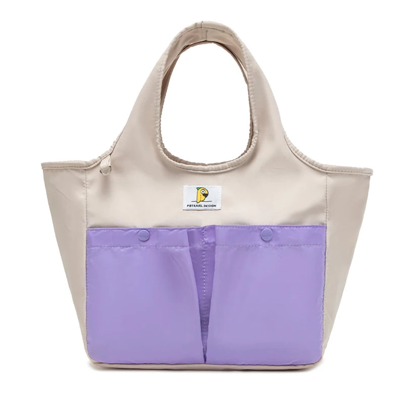 Insulated Lunch Bag Tote Waterproof Portable Large Capacity Bento Box Bag Thermal Cooler Handbag for Office School Picnic