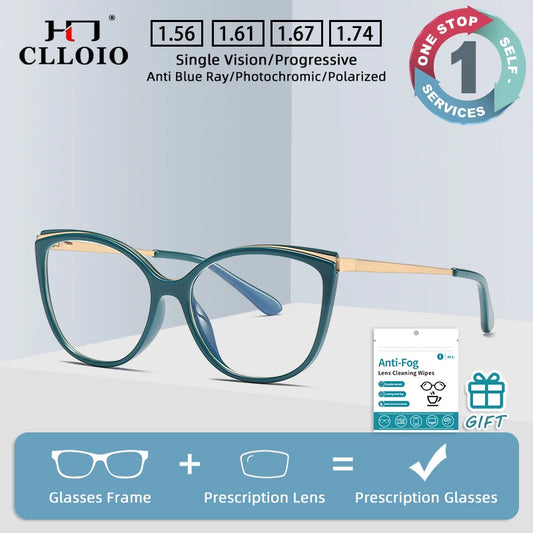 Trendy Butterfly Eyeframe Glasses for Women | Anti Blue Light 2026