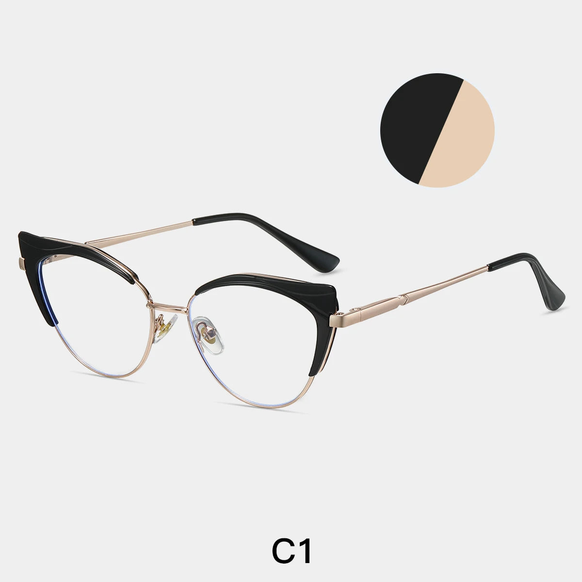 Stylish Women's Cateye Prescription Glasses | Elegant Optical Wear