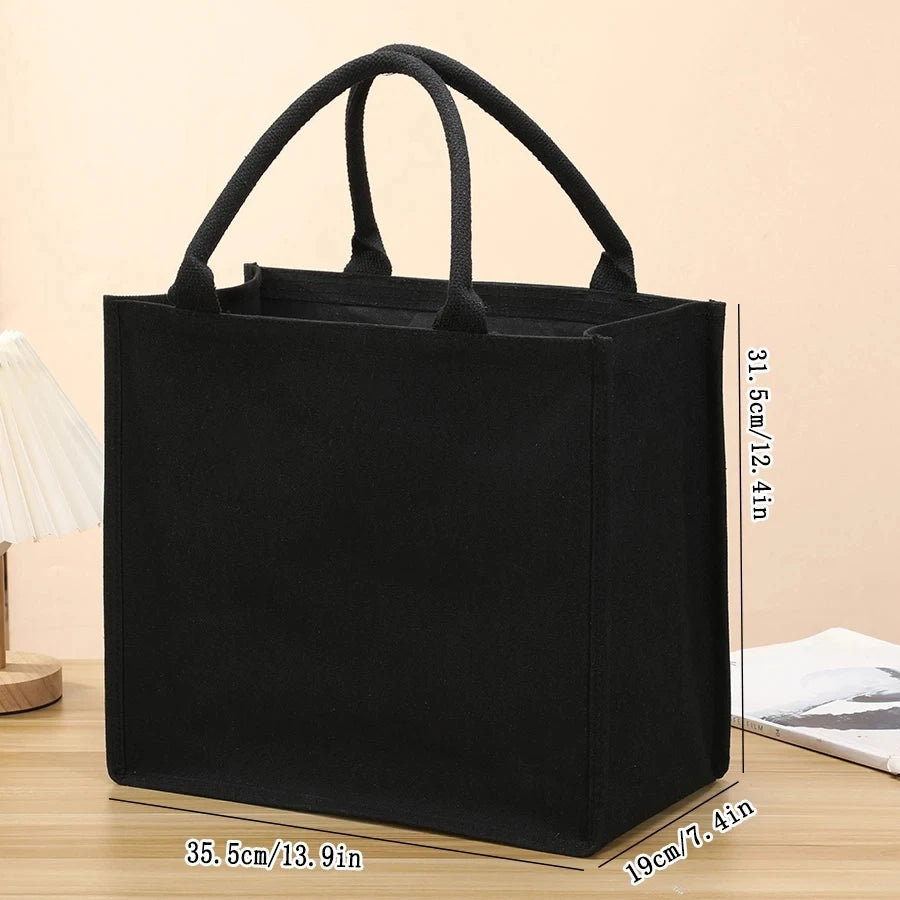 Thick and Sturdy Waterproof Canvas Tote Bag | Versatile Gift Bag