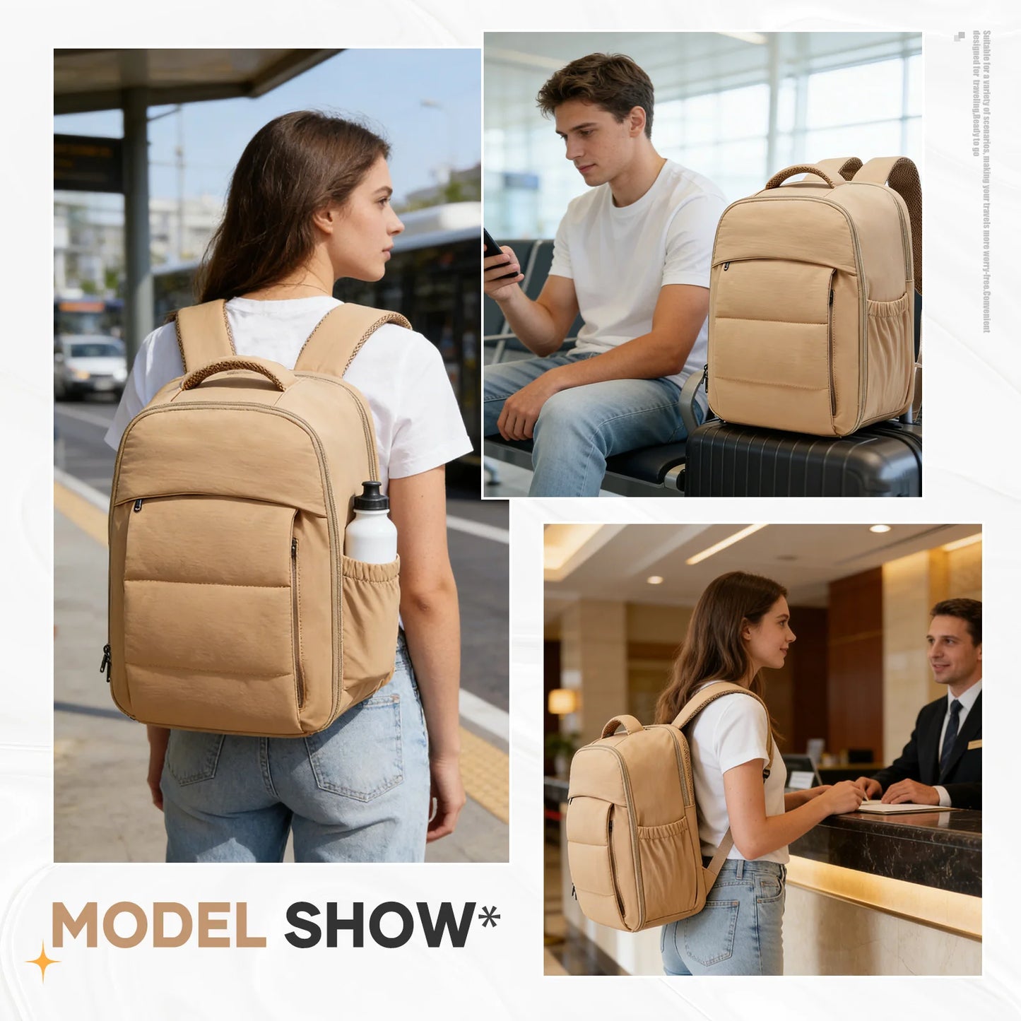 Versatile Laptop Backpack for Travel & School | Spacious & Stylish