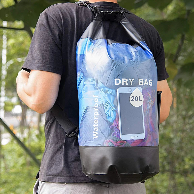 Waterproof Dry Bag - Versatile 10L & 20L Storage Solution