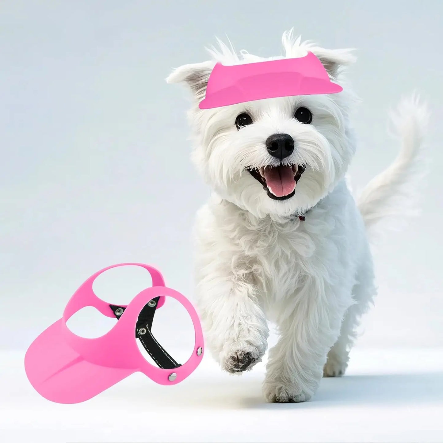 Stylish Dog Motorcycle Sun Hat | Adjustable Doggy Visor