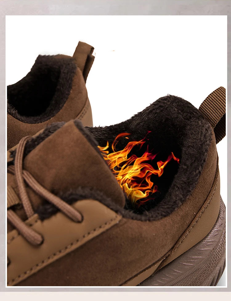 Winter Barefoot Men's Sneakers | Comfortable Non-Slip Casual Shoes