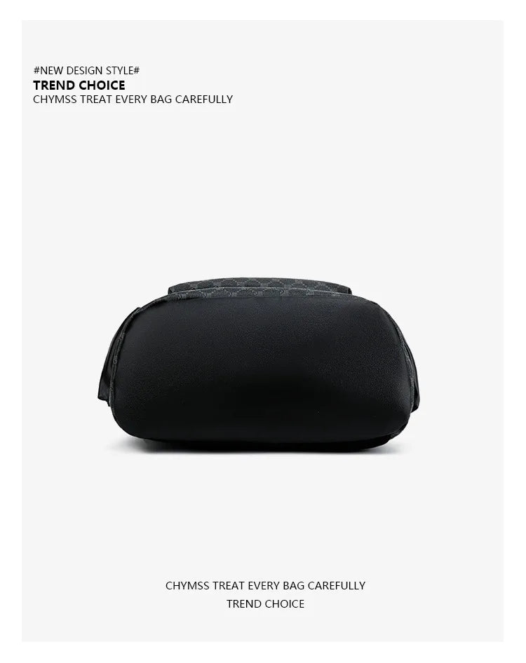 Stylish PU Leather Shark-Inspired Backpack for Students & Travelers