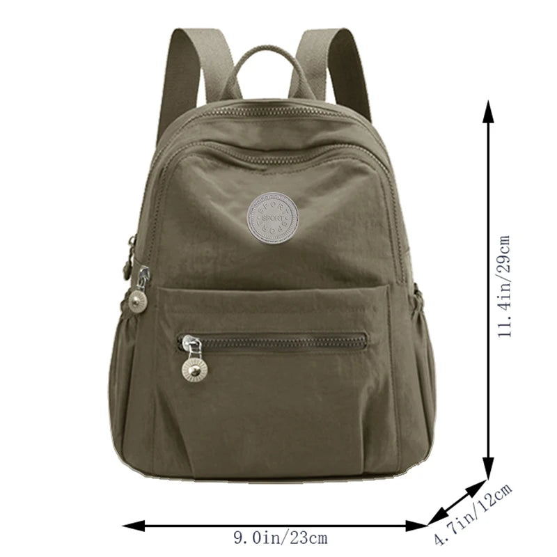 Mochila Chic Multicolor | Bolso de Viaje Ligero y Elegante