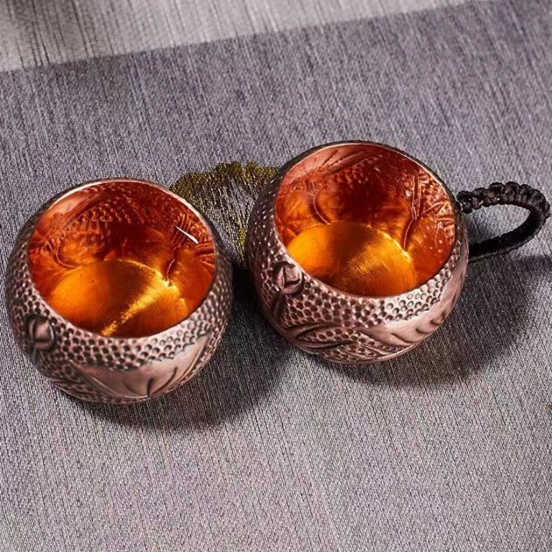 Handcrafted Pure Copper Coffee Mug | Vintage Moscow Mule Tumbler