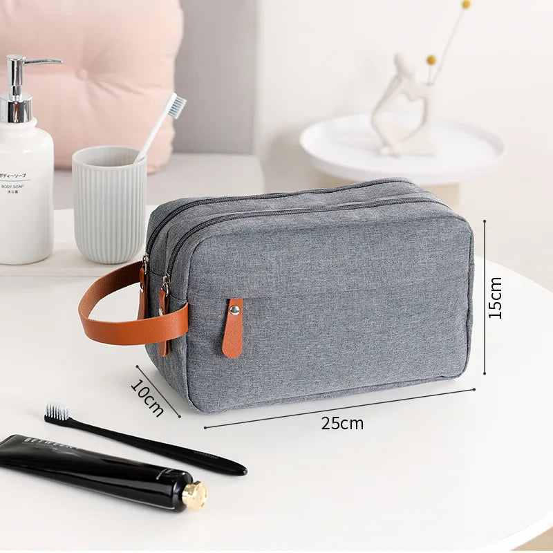 Waterproof Toiletry Bag for Men | Travel Organizer Dopp Kit