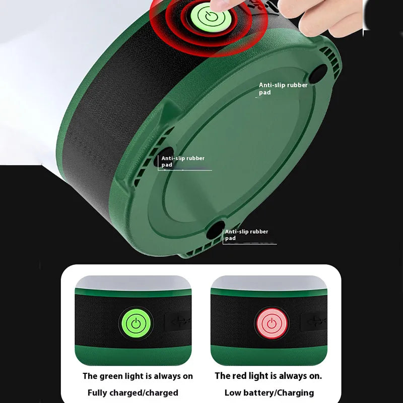 Retro Portable Camping Lantern | Rechargeable Waterproof Night Light