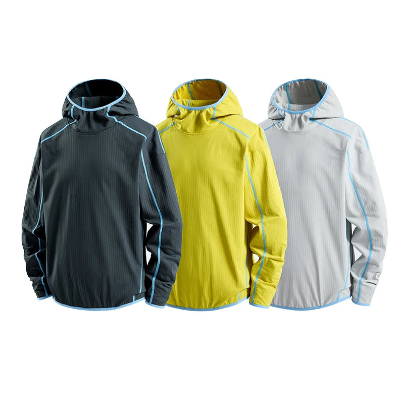 Men's Breathable Quick-Dry Hoodie | Stay Dry & Comfortable