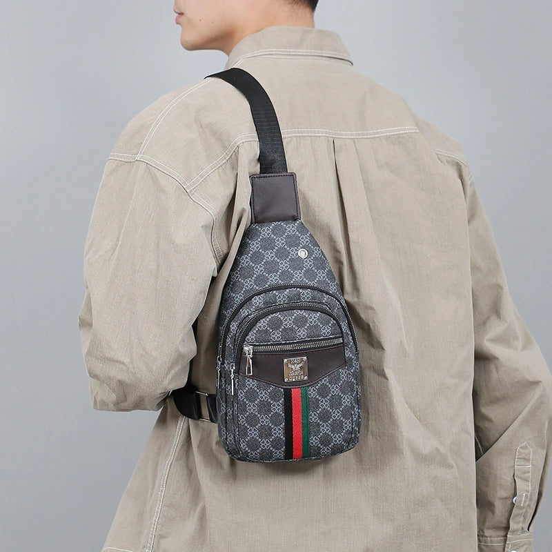 Men's Multifunctional Messenger Bag | Casual Crossbody Handbag