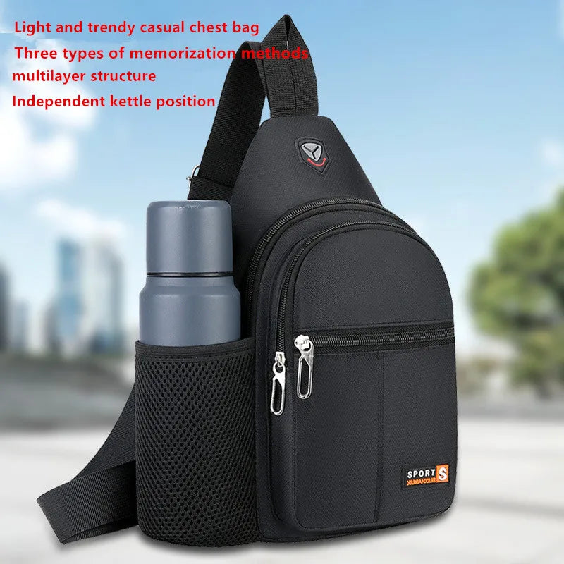Waterproof Crossbody Bag | Multifunctional Fashionable Chest Bag