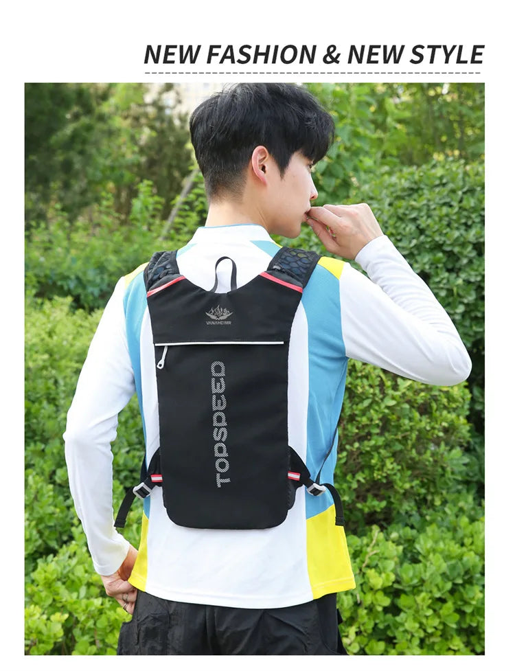 Ultralight Outdoor Trail Running Hydration Backpack for Men