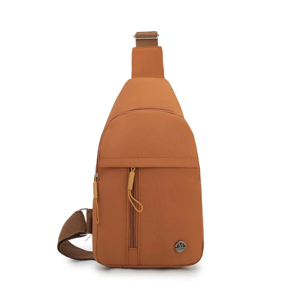 Multifunctional Women's Nylon Chest Bags | Stylish Waist Bag