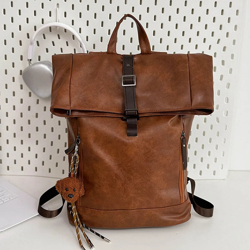 Rolled Top Anti-Theft Laptop Backpack | Perfect for Travel & School